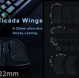 Review trải nghiệm thực tế sử dụng X-Raypad Cicada Wing Grip Tape - Cực kì ấn tượng