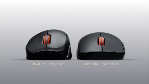SteelSeries Sensei Pro và Rival Pro: chuột 8K 