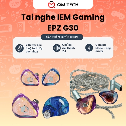 Review Tai Nghe Gaming EPZ G30: Nâng Cấp Hoàn Hảo Dưới 2 Triệu Đồng