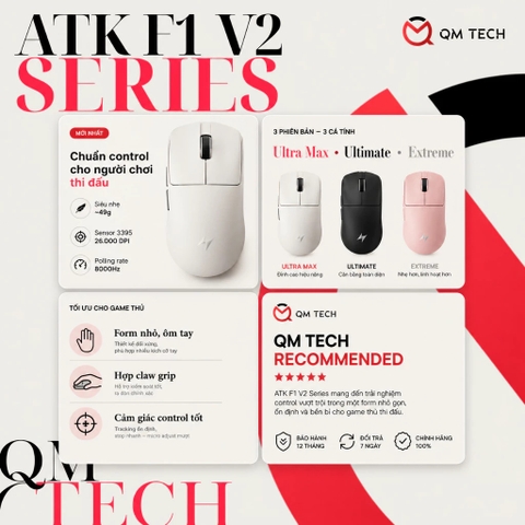 Review Chi Tiết ATK F1 V2 Ultimate: 
