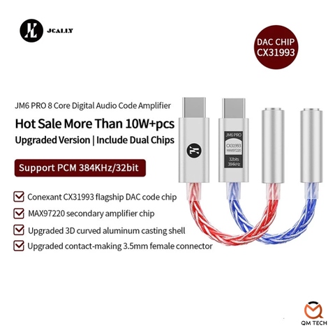 [NEW] Dongle DAC/AMP Jcally JM6 Pro