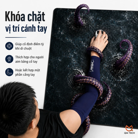 [USED/LIKENEW] Arm Sleeves Pygora Kraken - có SN