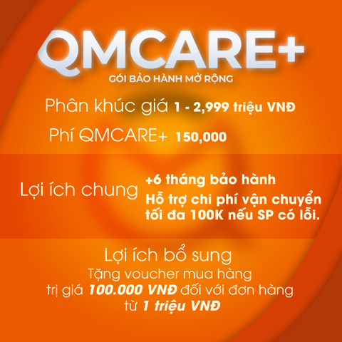 Gói bảo hành mở rộng QMCARE+