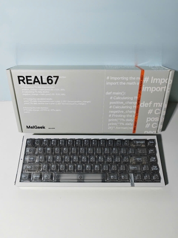 [USED/LIKENEW] Bàn phím MelGeek Real67