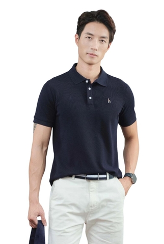 Áo POLO nam REGAL vải Cotton Pique thoáng khí, co dãn tốt, che khuyết điểm, tôn dáng - HUSSIO