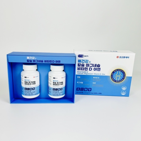 Viên uống bổ sung canxi , vitamin C và kẽm xương hãng dược kolon pharm