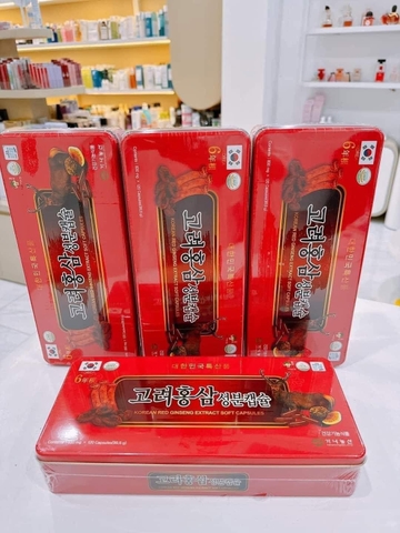 Viên uống đạm sâm đỏ kana 120v