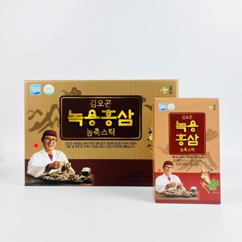 Nước lộc nhung ông dược sỹ 30 gói 10ml