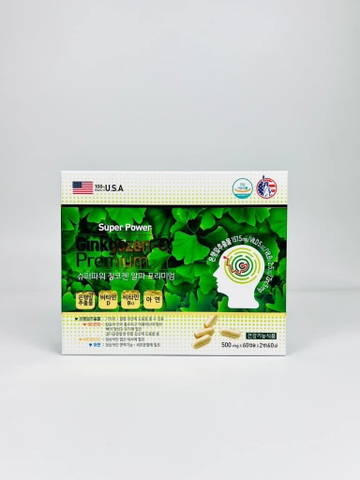 Thuốc bổ não chống đột quỵ mỹ hộp 120v