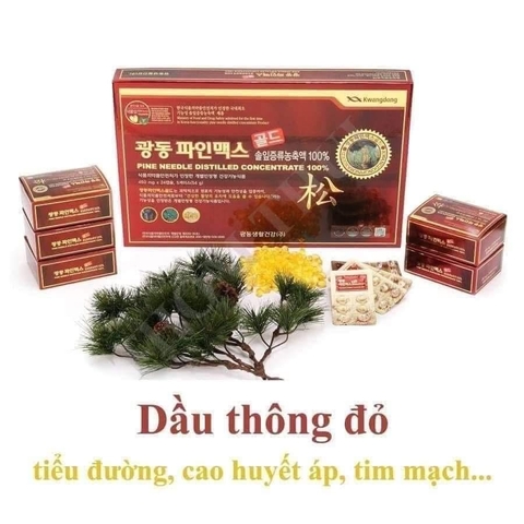 Tinh dầu thông đỏ kwangtong