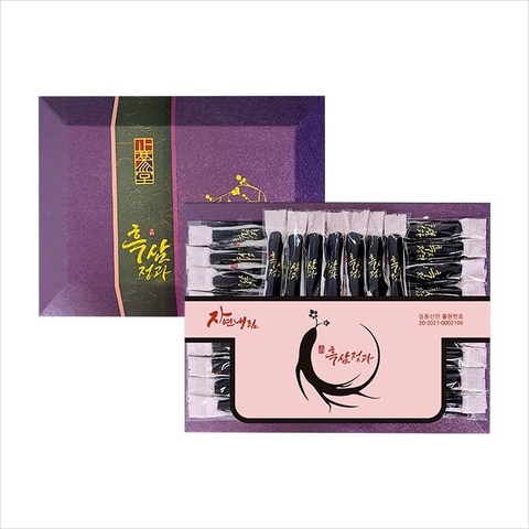 Sét quà hồng sâm đen-흑삼정과선물 비단 900g