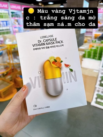 Mặt nan bổ sung vitaminC, dịu da