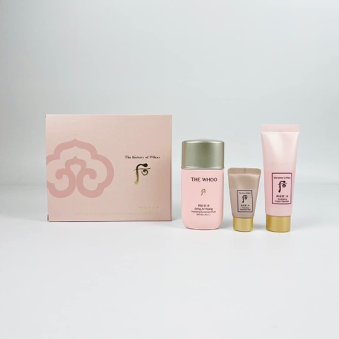 Set kem chống nắng  + sữa rửa mặt + kem cn whoo