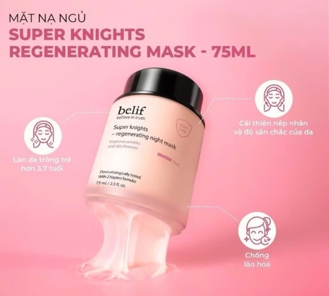 Mặt nạ ngủ dưỡng  lão hoá belif