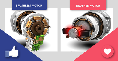 Tại sao động cơ không chổi than lại tốt hơn động cơ có chổi than?