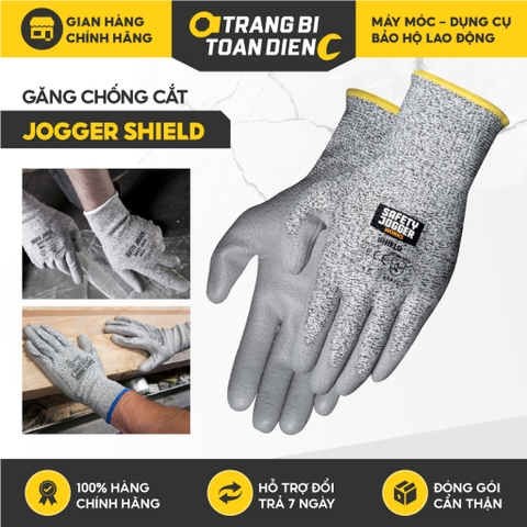 Găng tay chống cắt Jogger Shield cấp độ 5, chống cắt tôn kính, bảo vệ tay, Găng tay lao động - Trang bị toàn diện