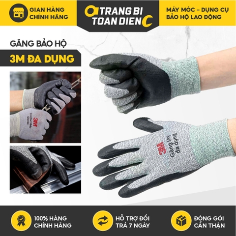 Găng tay lao động 3M bao tay đa dụng dùng trong công nghiệp cơ khí, đi xe máy, chống nắng - Trang bị toàn diện