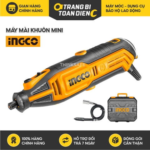 Máy mài khuôn mini INGCO MG13328 công suất 130W kèm 109 món phụ kiện có điều tốc, Máy mài cầm tay - Trang bị toàn diện
