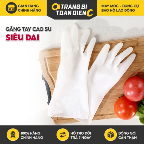 Găng tay cao su đa năng DCTS07, Găng tay rửa chén, rửa bát, cho nhà bếp, không mùi hôi giữ an toàn cho đôi tay
