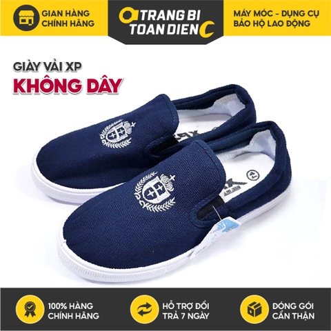 Giày vải xỏ chân XP lao động, thể dục, đi bộ giày bảo hộ công nhân - Trang bị toàn diện