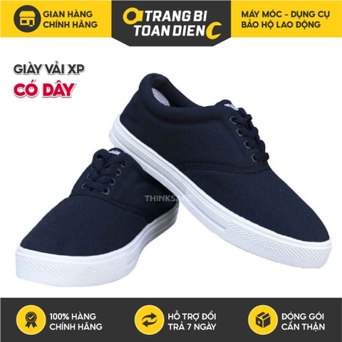 Giày vải XP có dây bảo hộ lao động, thể dục, đi bộ, Giày công nhân, công trình, nhà xưởng - Trang bị toàn diện