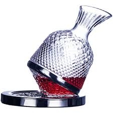Decanter pha lê xoay cao cấp
