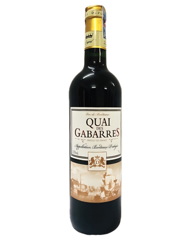 Rượu vang đỏ Pháp Quai des Gabarres