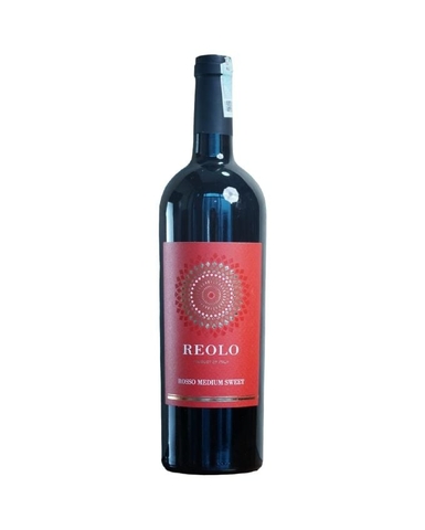 Rượu vang ngọt Ý Reolo Rosso Medium Sweet