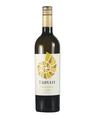 Rượu vang trắng Ý Trovati Chardonnay Siciliane DOC