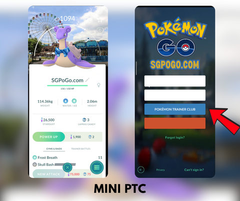 Shiny Costume Lapras | Taipei Stamp Background