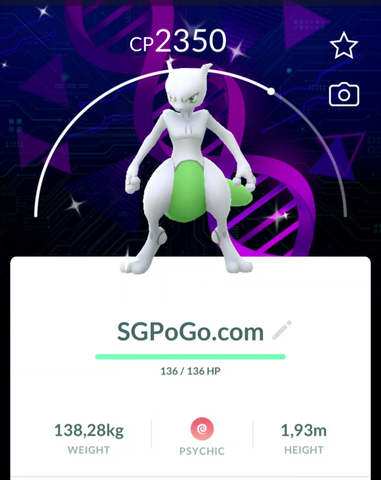 Shiny Mewtwo - GO Fest 2026✨Special Background✨✨