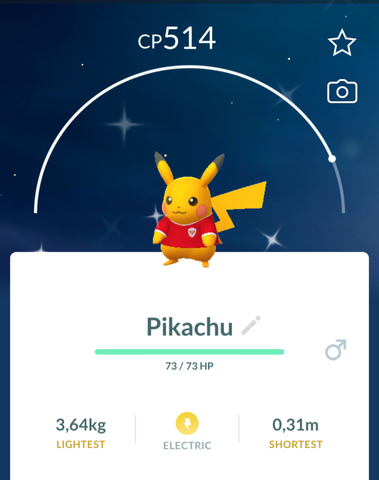 Pokémon P’TC Go - Shiny Pikachu Indonesian Football Jersey