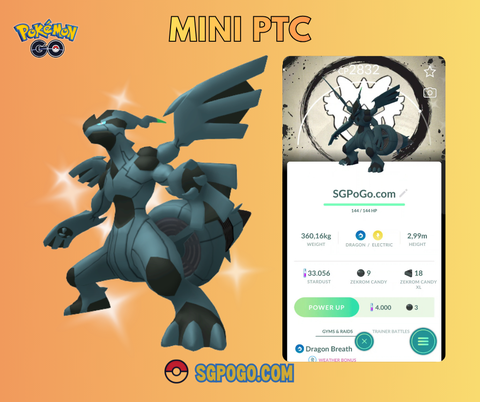 Shiny Zekrom✨2026 Go Fest Global Special Background✨