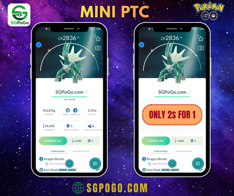 Shiny Dialga Altered ✨ - Mini PTC