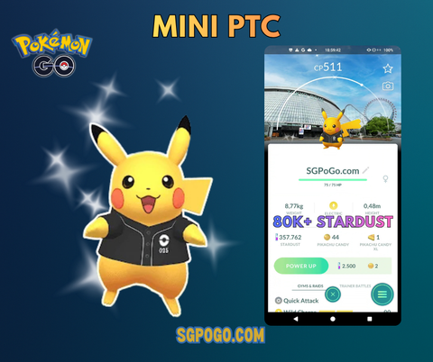 Pokémon PTC GO - Shiny Pikachu Baseball - Yomiuri Giants✨Special Background✨
