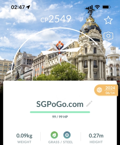 Shiny Katana with Marid background (Go Fest 2024)