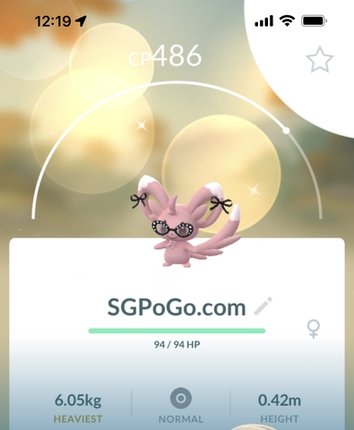 Shiny Minccino wearing a fashionable costume - P T C - Description