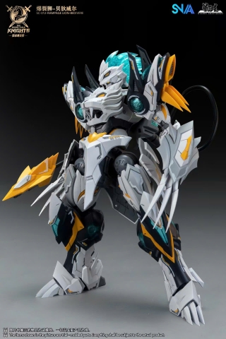 [HÀNG SẴN] SNAA MÔ HÌNH LẮP RÁP BG 1/144 SC-012 RAMPAGE LION BEDIVERE (TẶNG BASE, DECAL NƯỚC)