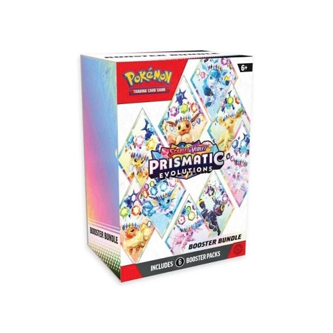 [HÀNG SẴN] Pokemon TCG: Scarlet & Violet—Prismatic Evolutions Booster Bundle CHÍNH HÃNG