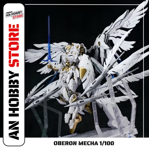 MÔ HÌNH LẮP RÁP OBERON MECHA 1/100 (TẶNG BONUS EFFECT LÔNG VŨ, RUNNER VÀNG)