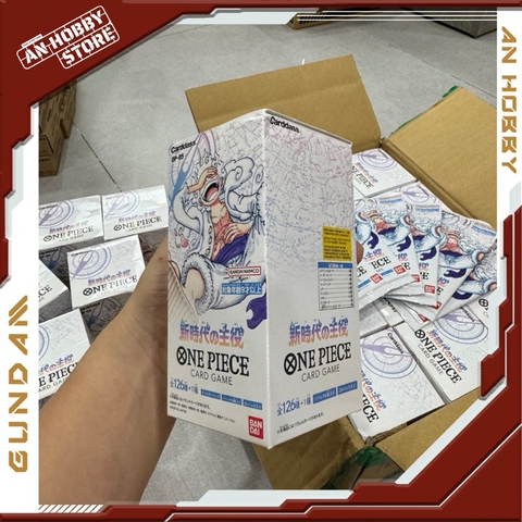 [HÀNG CÓ SẴN] BANDAI Hộp 24 Gói Thẻ Bài One Piece 05 | Pack Bandai Card Game bản Nhật Chính Hãng