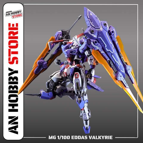 [HÀNG SẴN] MÔ HÌNH LẮP RÁP MG 1/100 EDDAS TECHNOLOGIES VALKYRIE (TẶNG BASE, DECAL NƯỚC)