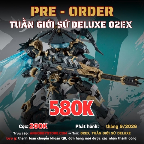 [HÀNG ĐẶT TRƯỚC] MÔ HÌNH LẮP RÁP CANGDAO CD-AS-02EX TUẦN GIỚI SỨ DELUXE - TIGER HUNTER