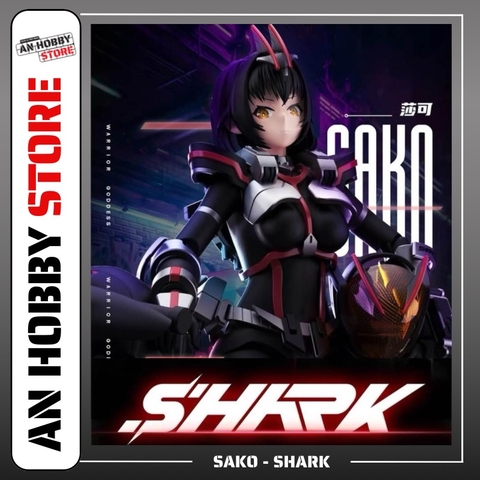 [HÀNG SẴN] MÔ HÌNH LẮP RÁP BATTLE RIDER GODDESS SAKO SHARK FULL OPTION (ĐỢT 1 TẶNG TRANG PHỤC NOEL)