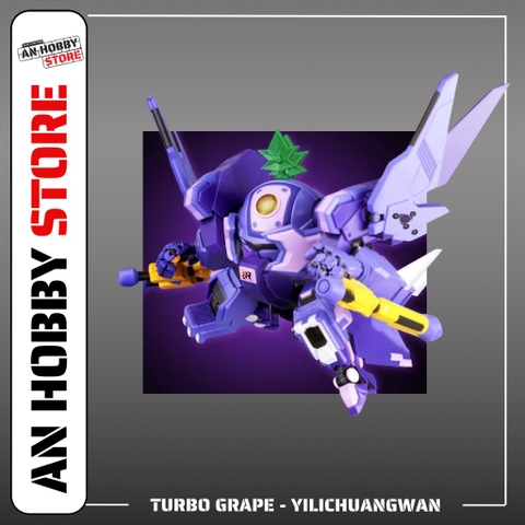 [HÀNG SẴN] MÔ HÌNH LẮP RÁP YILICHUANGWAN TURBO GRAPE NHO TIA CHỚP (TẶNG BASE)