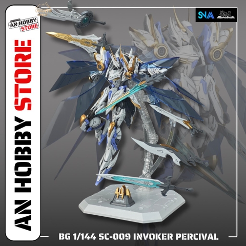 [HÀNG SẴN] MÔ HÌNH LẮP RÁP SC009 DIVINE INVOKER PERCIVAL SNAA BG 1/144 - PHIÊN BẢN DELUXE ĐẶC BIỆT