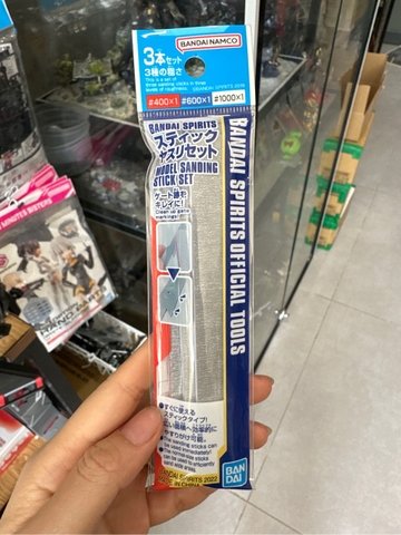 BANDAI 3 THANH NHÁM CAO CẤP MODEL SANDING STICK SET 400 - 600 - 1000