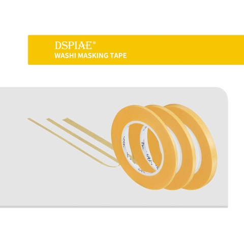Băng dính che sơn cao cấp Dspiae Masking tape
