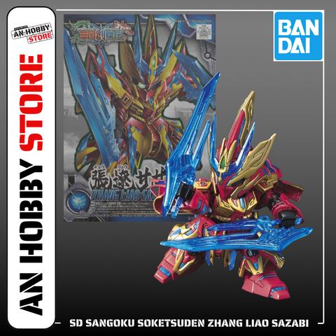 [HÀNG SẴN] BANDAI MÔ HÌNH LẮP RÁP SD Sangoku Soketsuden Zhang Liao Sazabi