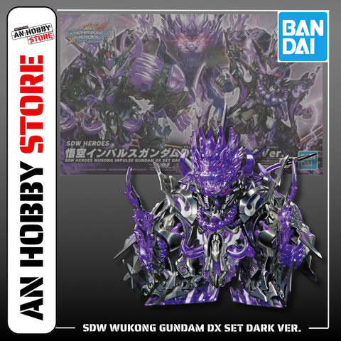 [HÀNG SẴN] BANDAI MÔ HÌNH LẮP RÁP SDW HEROES WUKONG IMPULSE GUNDAM DX SET DARK Ver. CHÍNH HÃNG